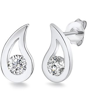 Rafaela Donata Sterling Earring - White