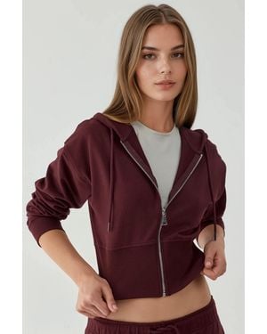 Hiccup Hoodie Met Rits - Rood