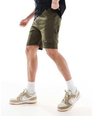 Another Influence Relaxed Fit Carpentar Shorts - Green