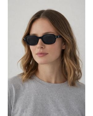 SVNX Retro Rounded Square Sunglasses - Brown