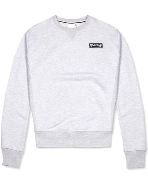 Money Super Slub Crew - White