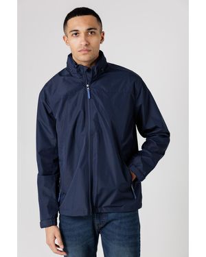 Kensington Eastside Funnel Neck Zip Jacket in Green for Men | UK