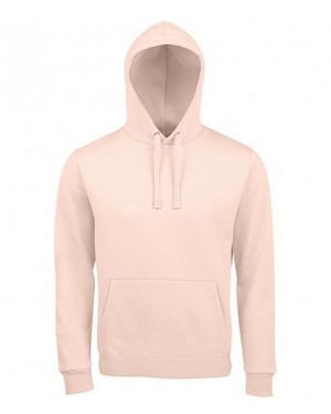 Sol's Adults Spencer Hooded Sweatshirt (Creamy) - Pink
