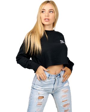 Superb Logoheart By131 Sweatshirt Met Lange Mouwen En Korte Mouwen - Zwart