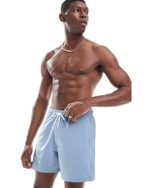 Hollister 6\ Swim Sweersucker Short - Blue