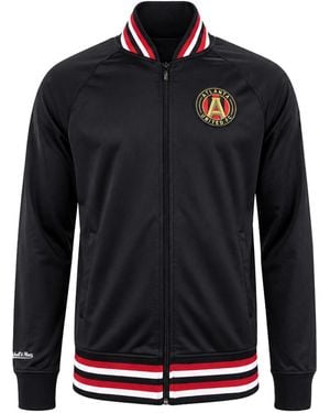 Mitchell & Ness Atlanta United Fc Prospect Track Jacket - Black
