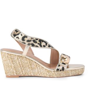 Carvela Kurt Geiger Sorano Wedge Heels - Metallic