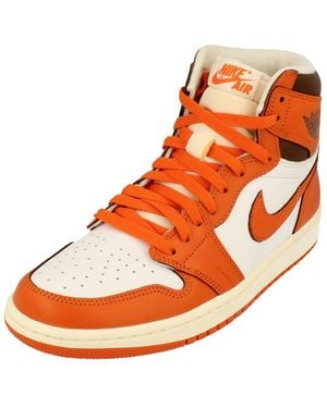 Nike Air Jordan 1 Retro Hi Og Trainers - Orange