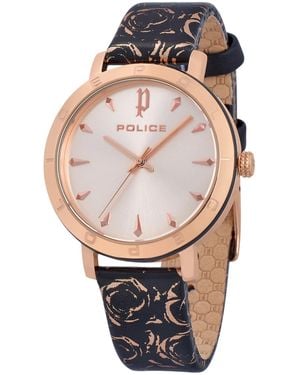 Police Ladies Watch Quartz Stainless Steel - Pink