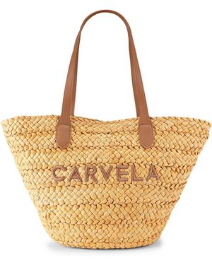 Carvela Kurt Geiger Nicola Straw Basket Bag - Metallic