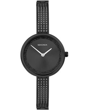 Sekonda 40629 Ladies Aurora Watch - Black