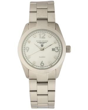 River Woods Mother Of Pearl Watch - Metallic