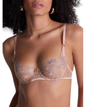 Aubade Sound Of Heart Half Cup Bra - Black