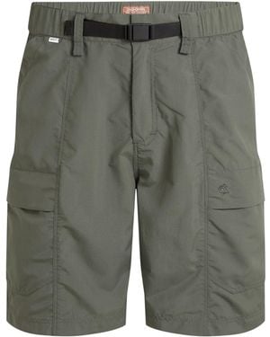 Craghoppers Kadin Nosilife Cargo Shorts (Dark Sage) - Grey