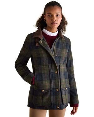 Joules Fieldcoat Tweed Jacket - Black