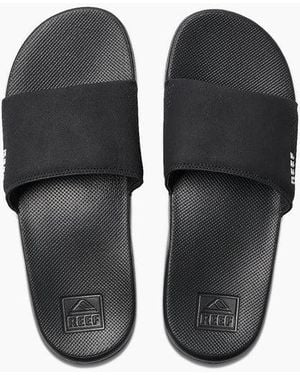 Reef One Slide Sliders - Black