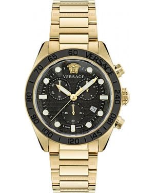 Versace Ve6K00523 Greca Dome Watch - Metallic