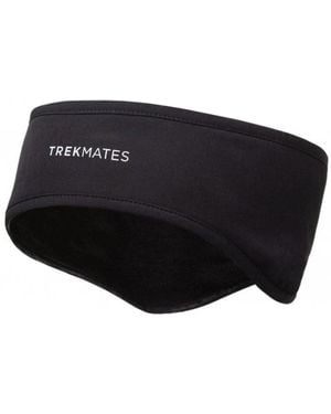 Trekmates Windproof Breathable Headband Hiking Running Outdoor Softshell Head Cover - Black