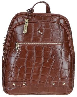 Ashwood Leather 'Camilla' Real Backpack - Brown