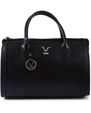 Versace 19.69 Abbigliamento Sportivo V Handbag V014 Saffiano-S Nero - Black