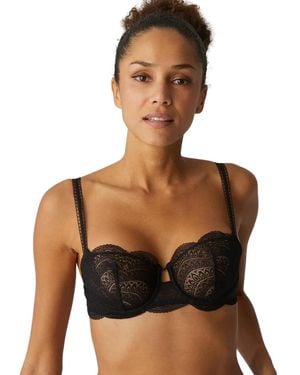 Simone Perele Karma Half Cup Bra - Black
