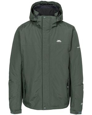 Trespass Donelly Waterproof Padded Jacket - Green