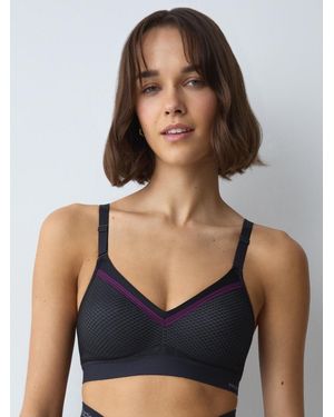 Triumph Triaction Free Motion N Ex Sports Bra - Blue