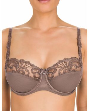 Conturelle by Felina 0805864 Sparkle Underwire Bra - Grey