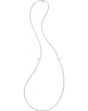Folli Follie 1N13F005 Ladies Necklace - White