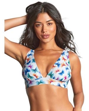 Panache Sw1764B Kara Non Wired Triangle Bikini Top - Blue