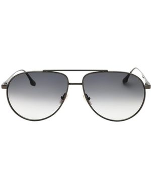 Victoria Beckham Gunmetal Sunglasses - Grey