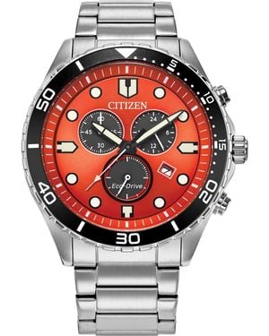 Citizen At2560-84X Sporty Aqua Watch - Grey