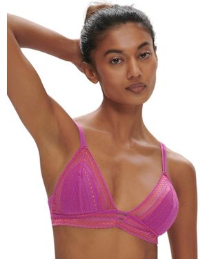 Simone Perele Pia Non Wired Bra - Purple