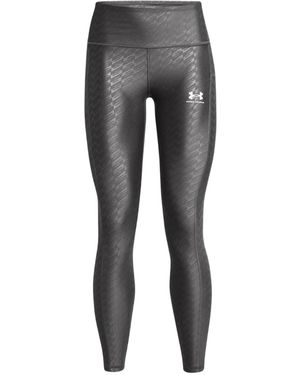 Under Armour Dames Gegraveerde Logo Leggings (grijs)
