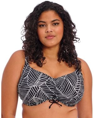 Elomi Kata Beach Underwired Bikini Top - Blue