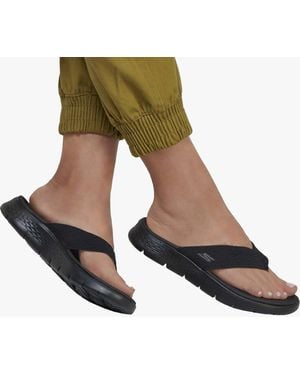 Skechers 141404/Bbk Go Walk Flex Sandal - Green