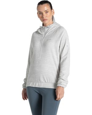 Craghoppers Ladies Esk Half Zip Fleece Top (Lunar) - Grey