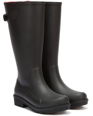 Fitflop Wonderwelly Tall Boots Rubber - Black