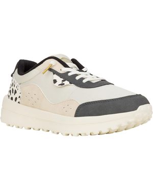 HEYDUDE Hayden Shine /Multi Trainers - White