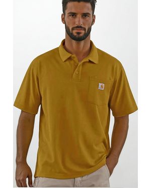 Carhartt Pocket Front Polo Shirt - Green