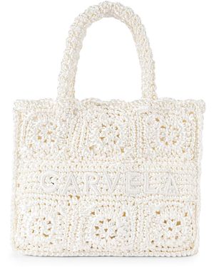 Carvela Kurt Geiger Salerno Midi Tote Bag - White