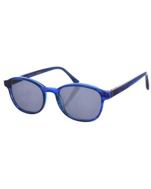 Zen Z422 Square Shape Acetate Sunglasses - Blue