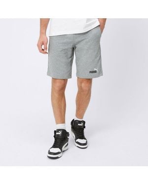 PUMA Ess+ 2 Col Shorts Cotton Short 586766 - Grey