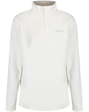 Regatta Great Outdoors /Ladies Sweetheart 1/4 Zip Fleece Top - White