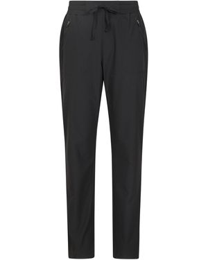 Mountain Warehouse 'Explorer' Short Trousers Sun Protection Quick Dry Breathable Trousers Polyamide - Black