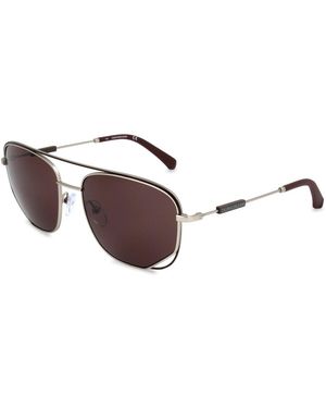 Calvin Klein Polycarbonate Sunglasses - Brown
