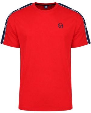Sergio Tacchini Feather T-Shirt - Red