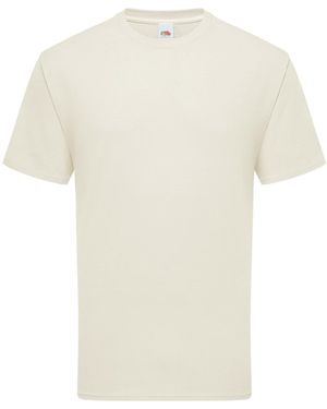 Fruit Of The Loom Iconic 195 Ringspun Premium Tshirt Cotton - White