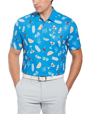 Original Penguin Oversize Fit Short Sleeve Shirt - Blue