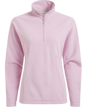 Craghoppers Ladies Miska Vi Half Zip Fleece (Orchid) - Pink